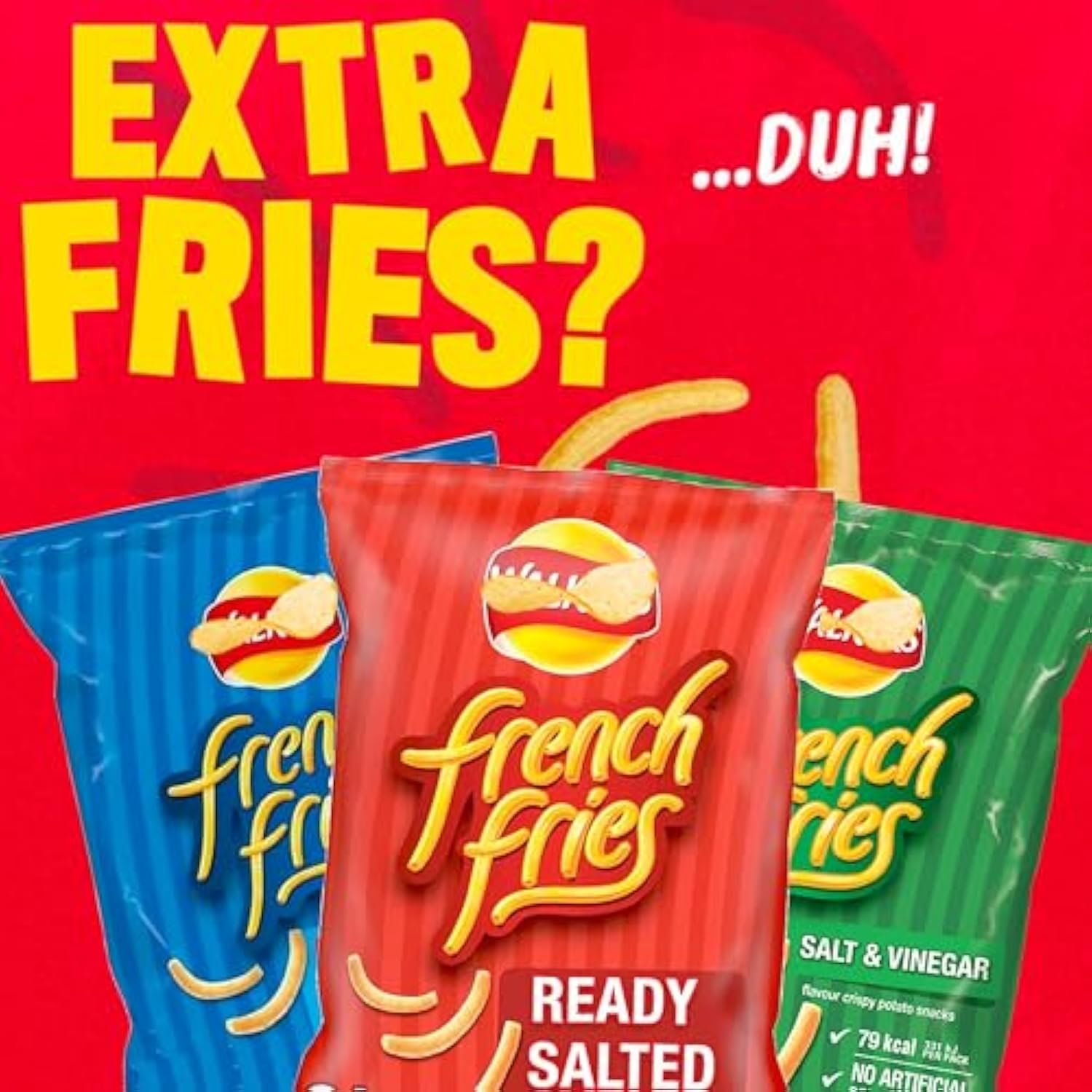 Assorted Crisps Multipack – 60 Variety Snack Bags Plus 3 × 18g French Fries Crisps, Ideal for Birthdays, Parties, Pubs, Movie Nights & Camping - Image 5